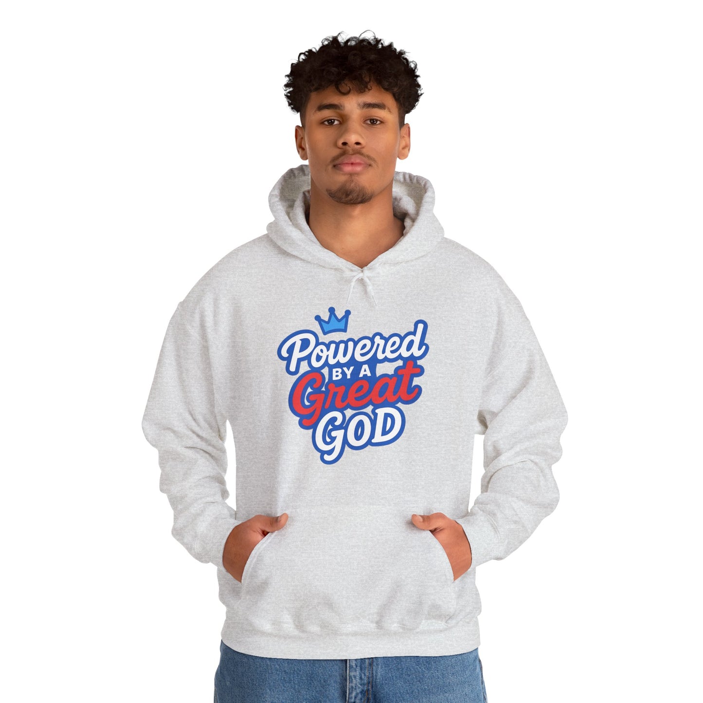 Powered by a Great God - Unisex Hoodie
