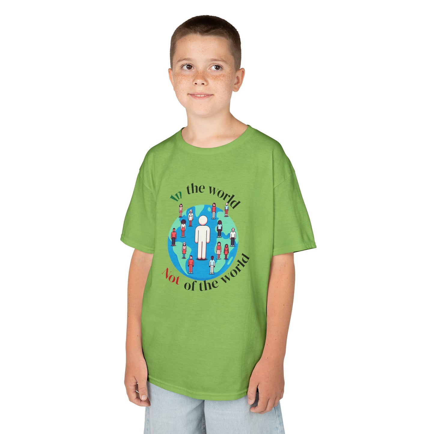 In the world but not of the world-Kids T-Shirt