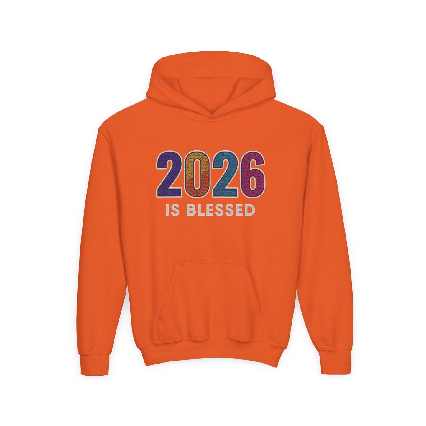 2026 is Blessed - Youth Hoodie