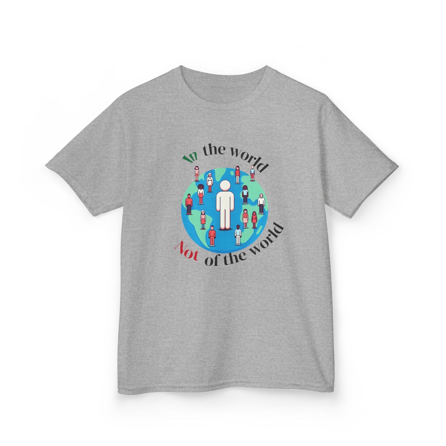 In the world but not of the world-Kids T-Shirt