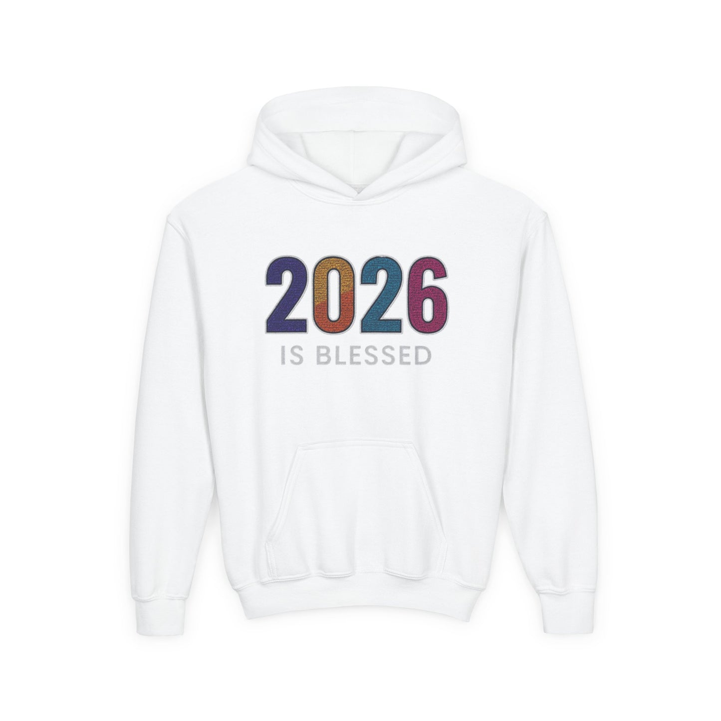 2026 is Blessed - Youth Hoodie