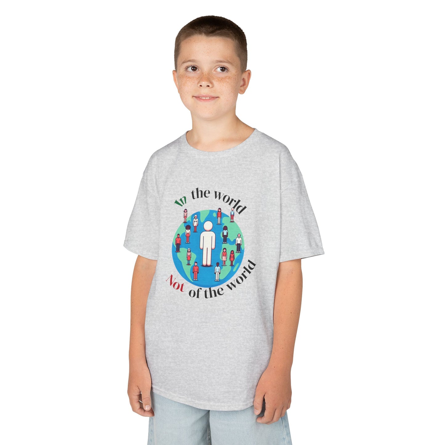 In the world but not of the world-Kids T-Shirt