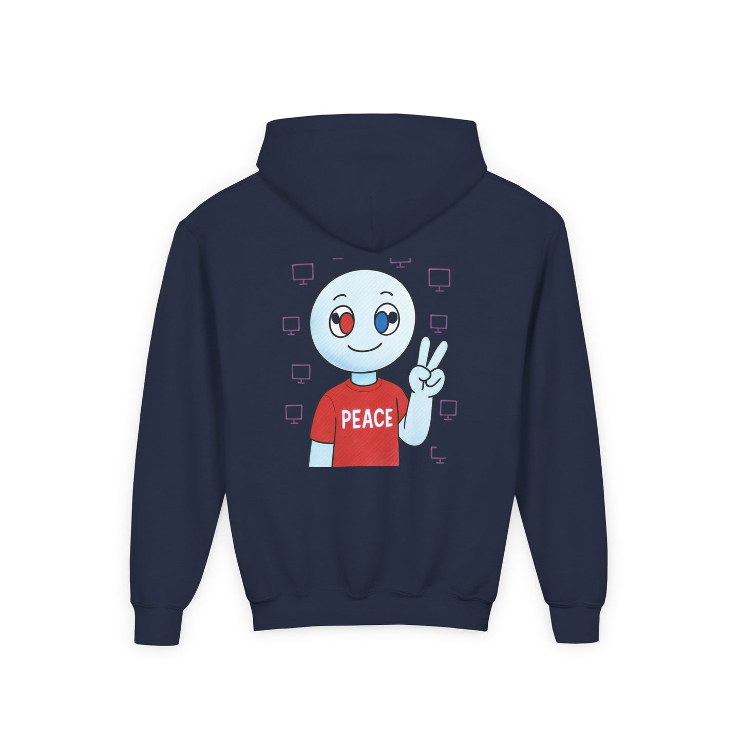 Peace - Kids Youth Hoodie