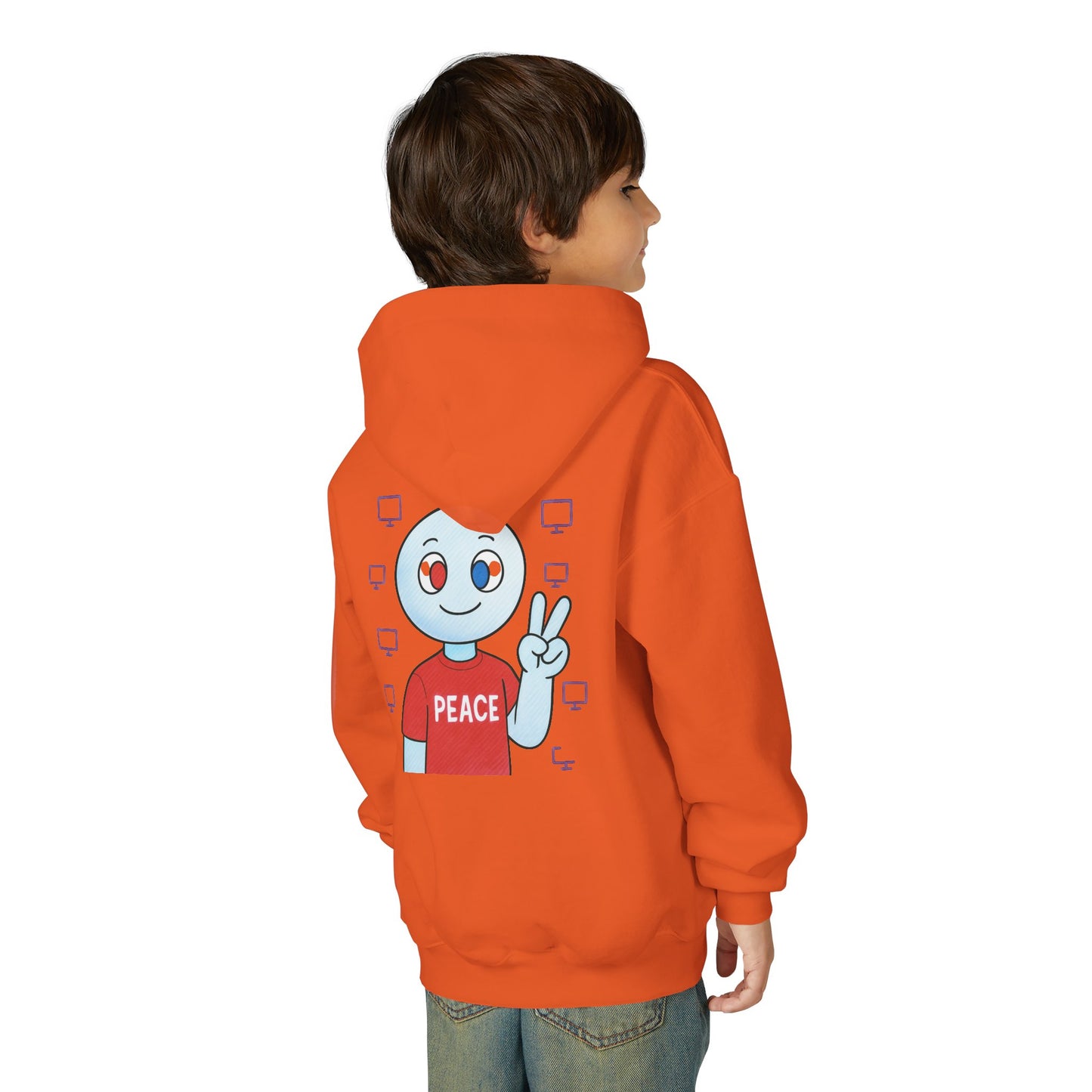 Peace - Kids Youth Hoodie