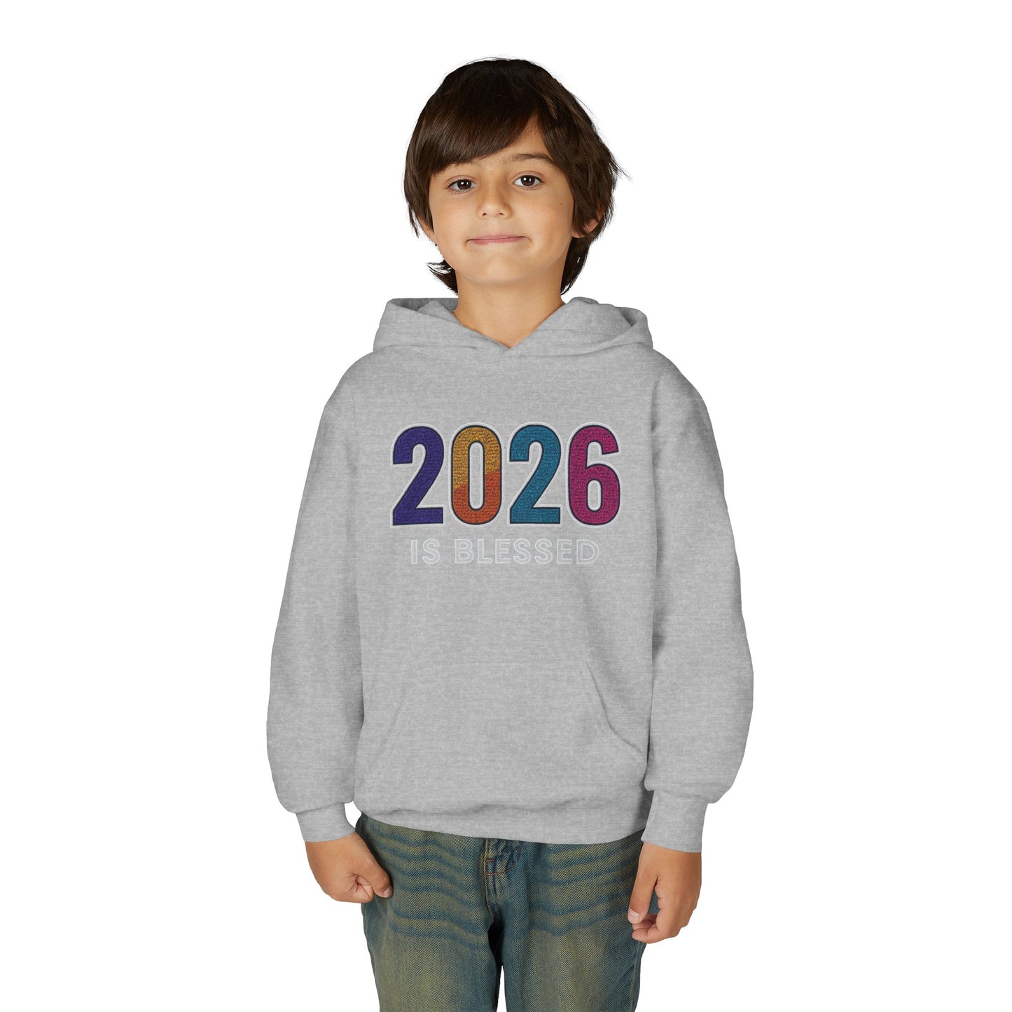 2026 is Blessed - Youth Hoodie