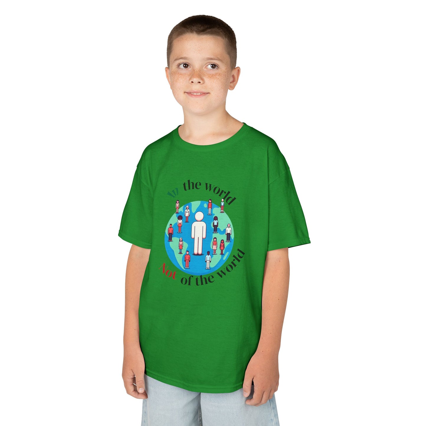 In the world but not of the world-Kids T-Shirt