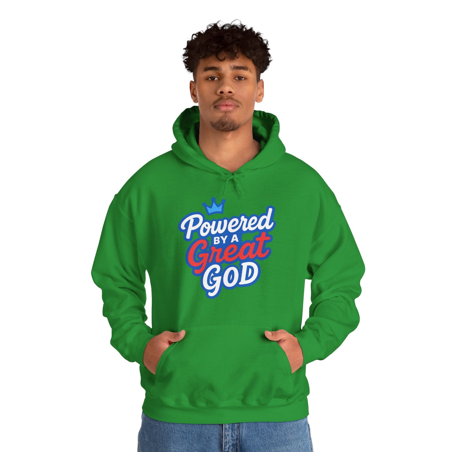 Powered by a Great God - Unisex Hoodie