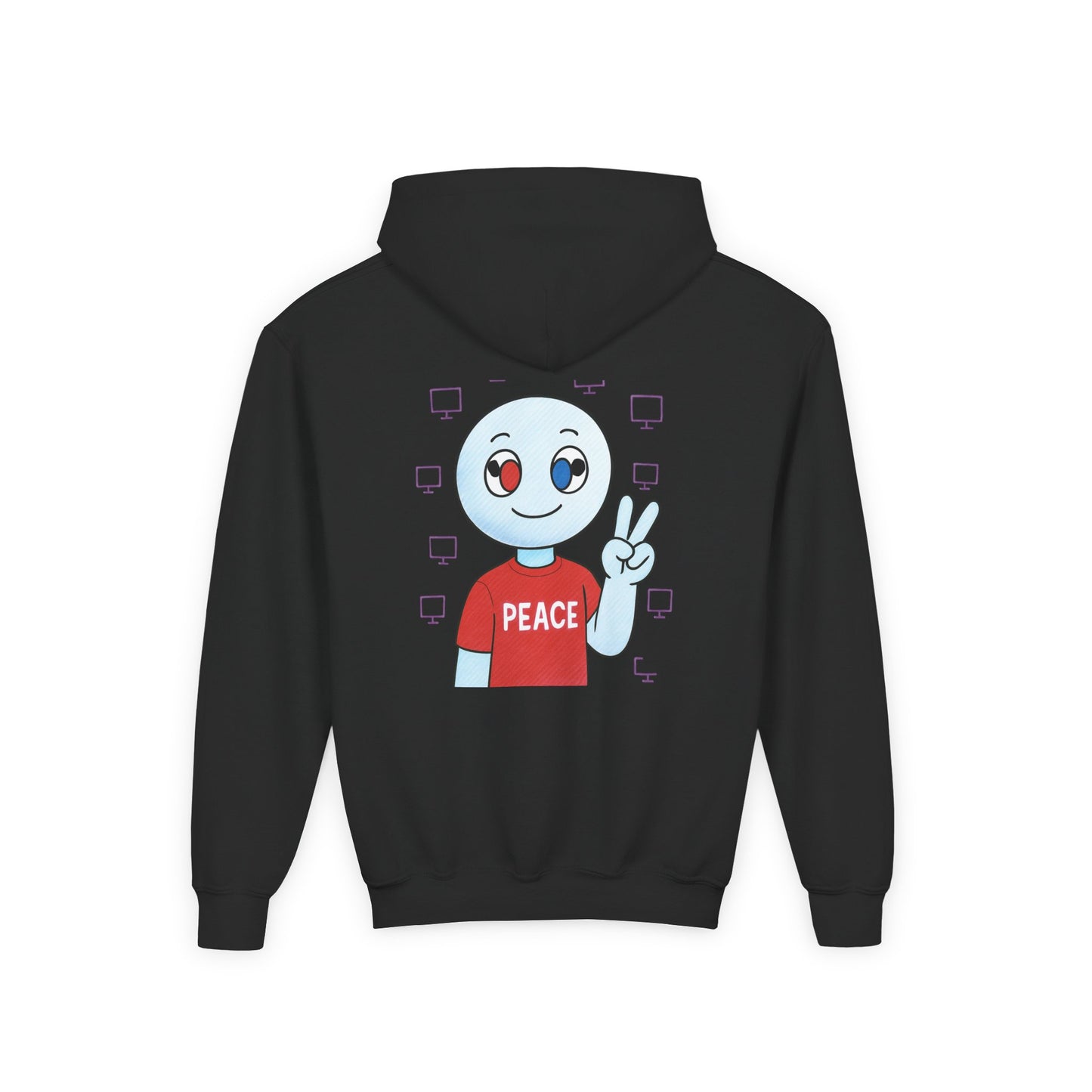 Peace - Kids Youth Hoodie