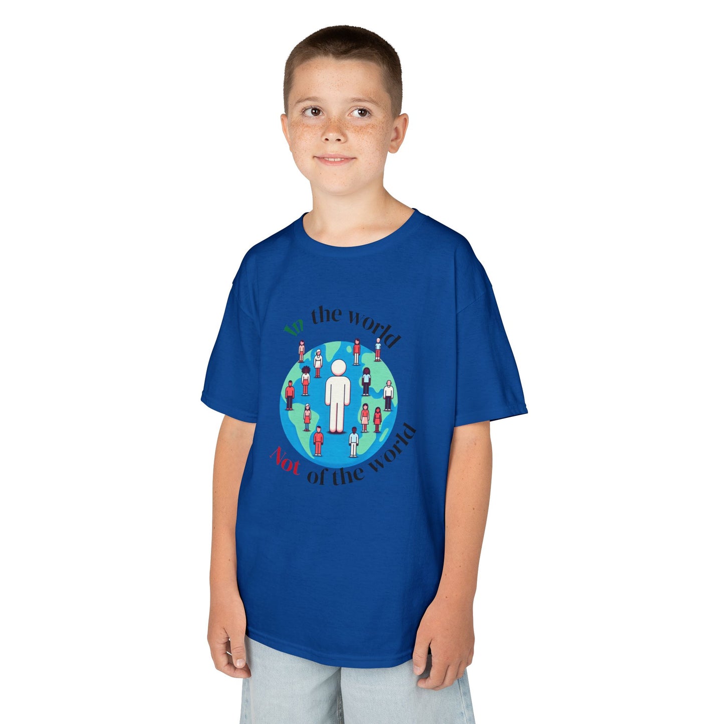 In the world but not of the world-Kids T-Shirt