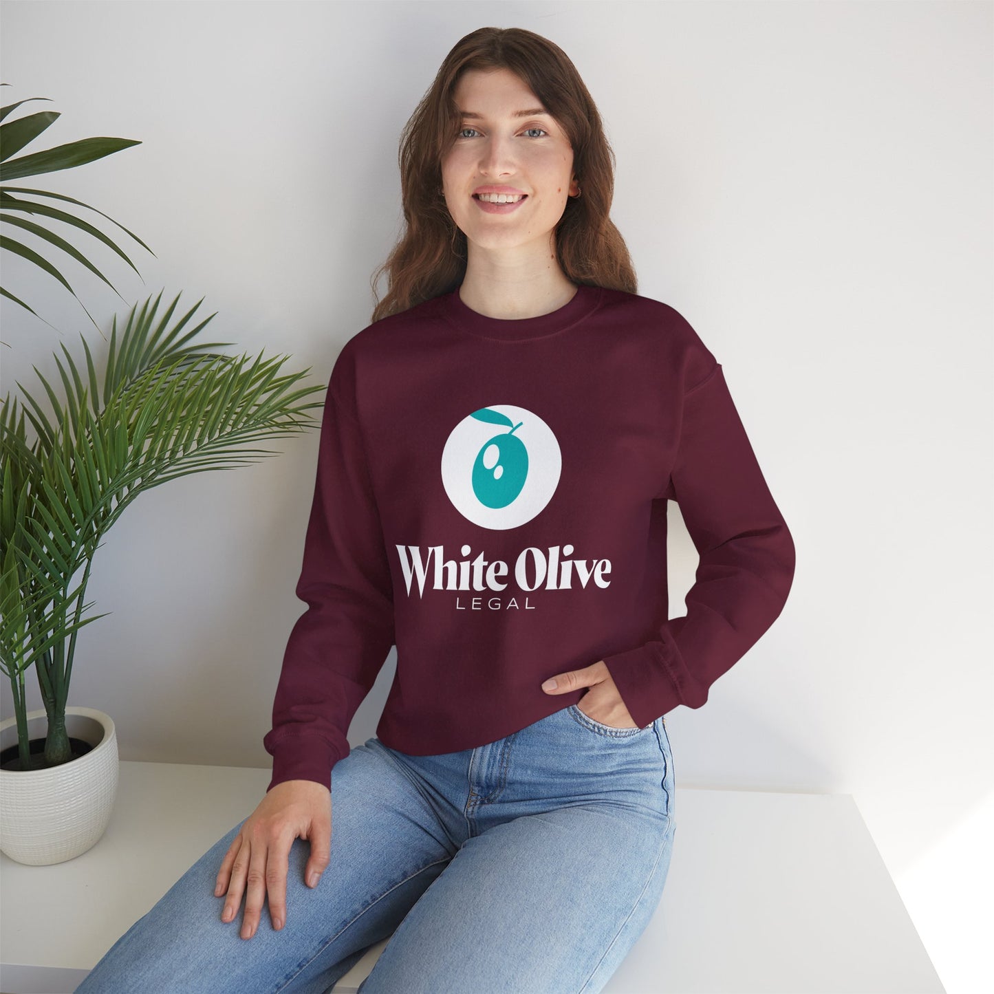 White Olive Legal - Unisex Sweatshirt