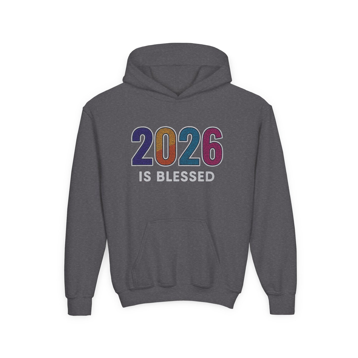 2026 is Blessed - Youth Hoodie