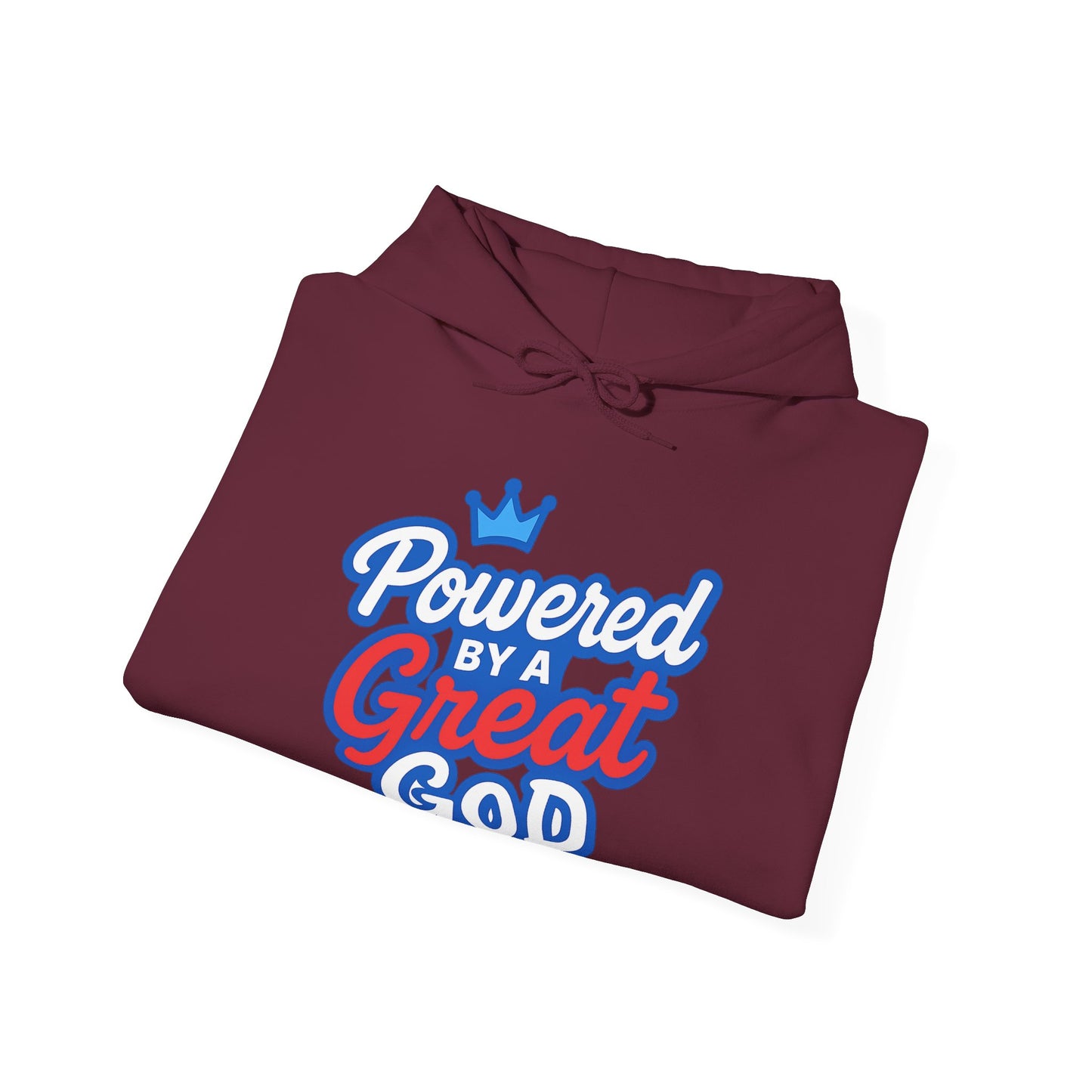 Powered by a Great God - Unisex Hoodie