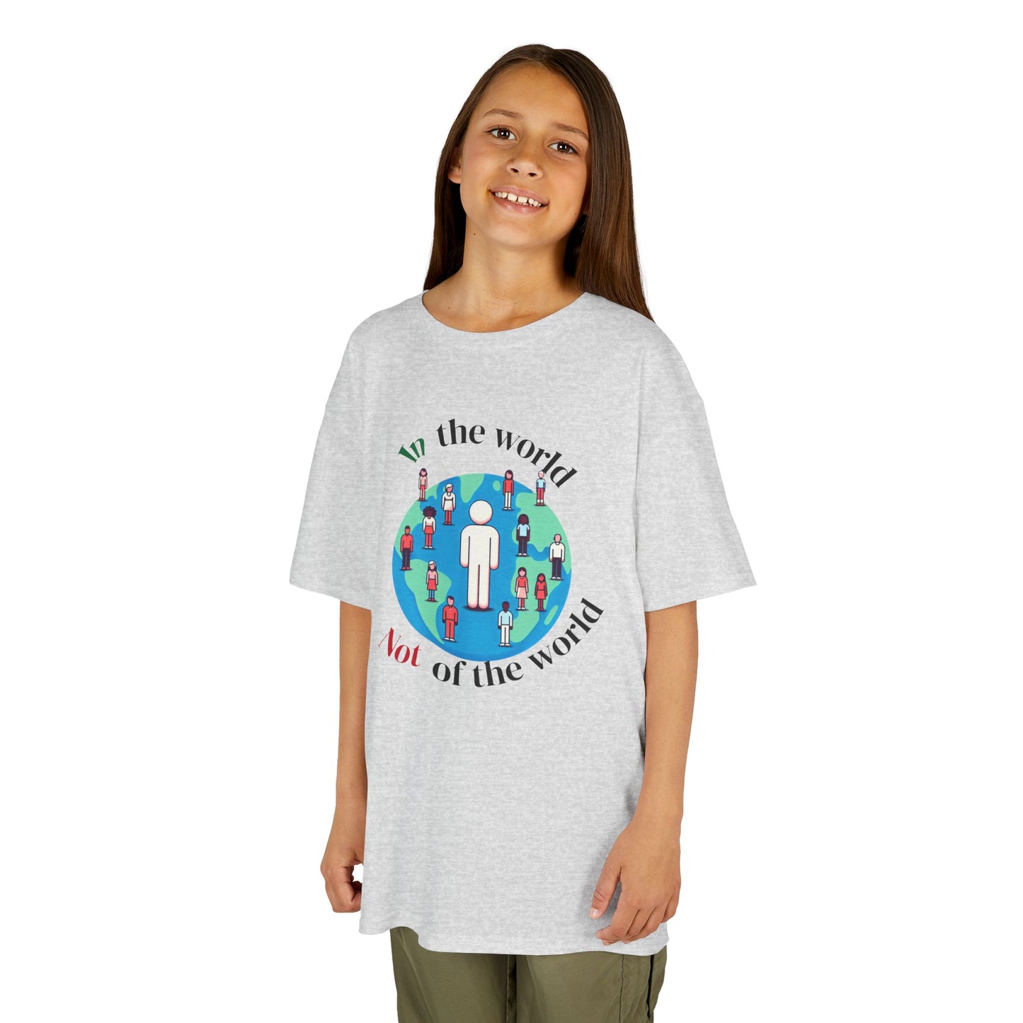 In the world but not of the world-Kids T-Shirt