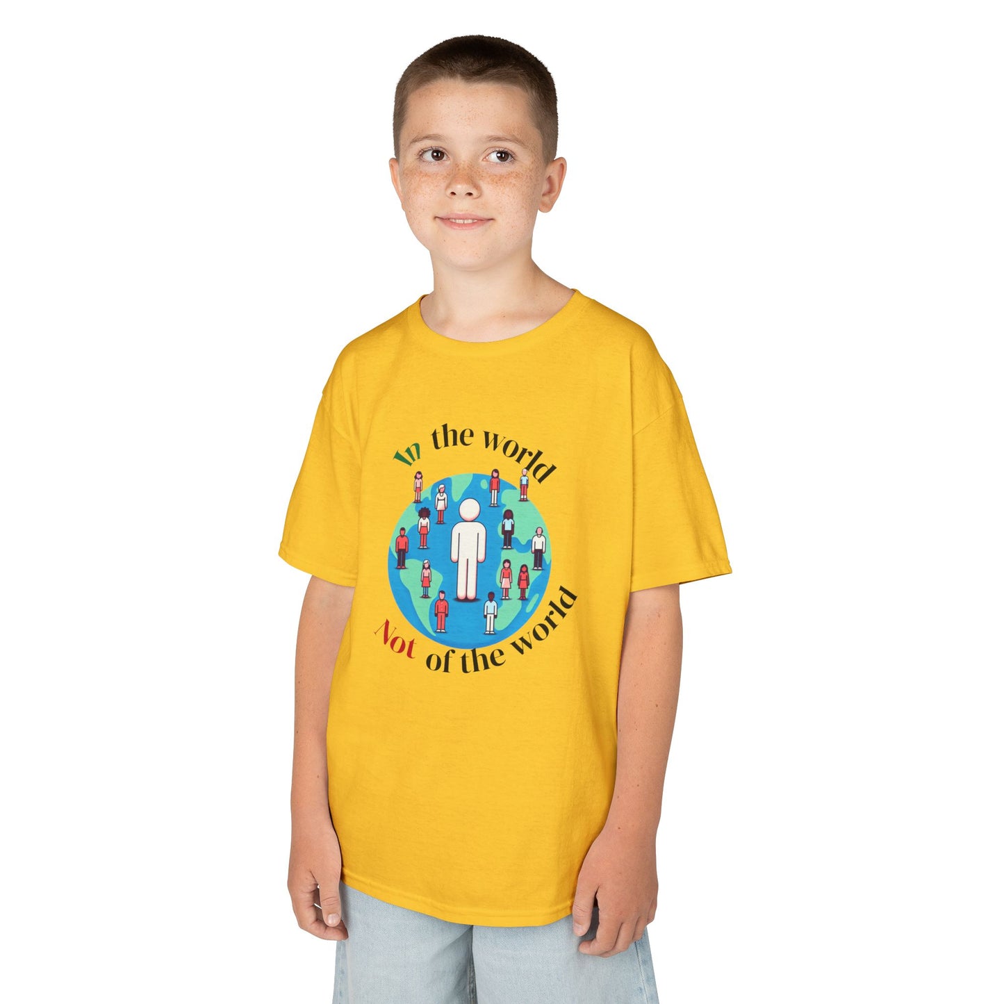 In the world but not of the world-Kids T-Shirt
