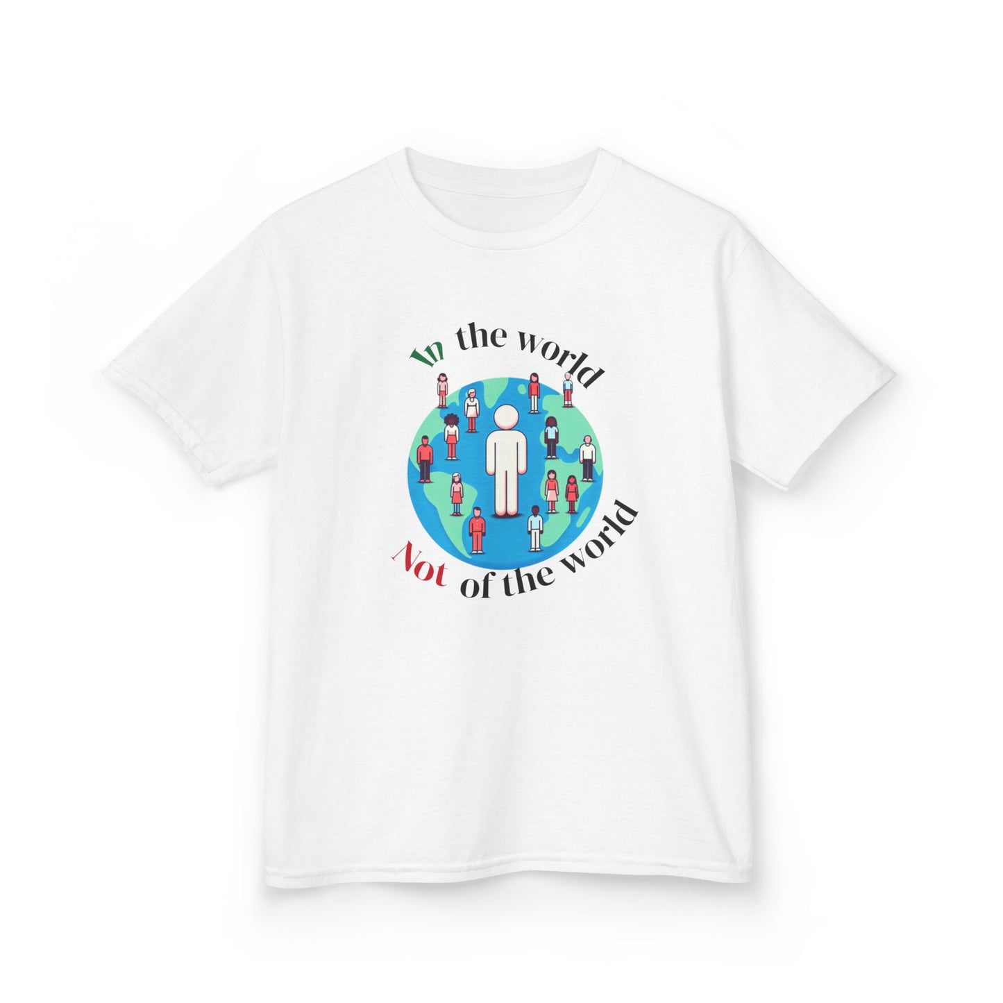 In the world but not of the world-Kids T-Shirt