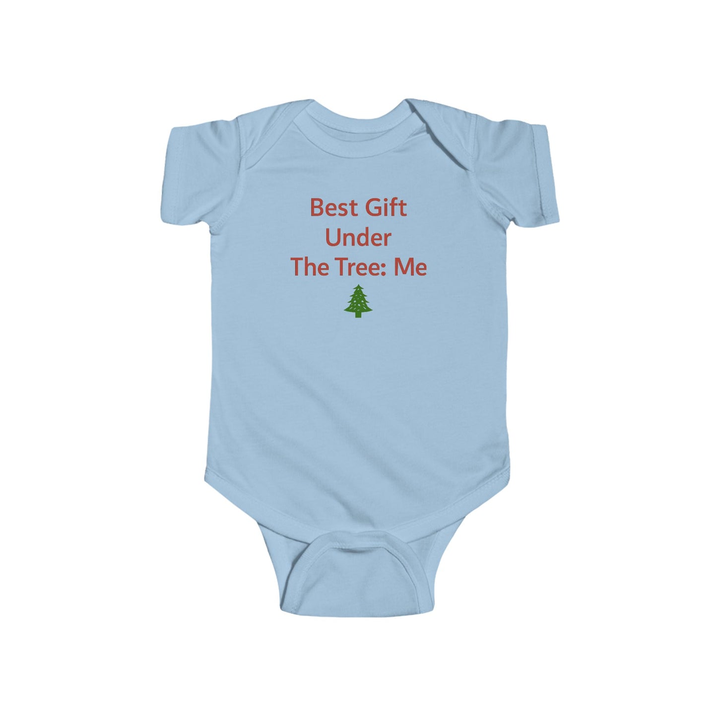 Infant Bodysuit - "Best Gift Under The Tree: Me" Christmas Baby Onesie