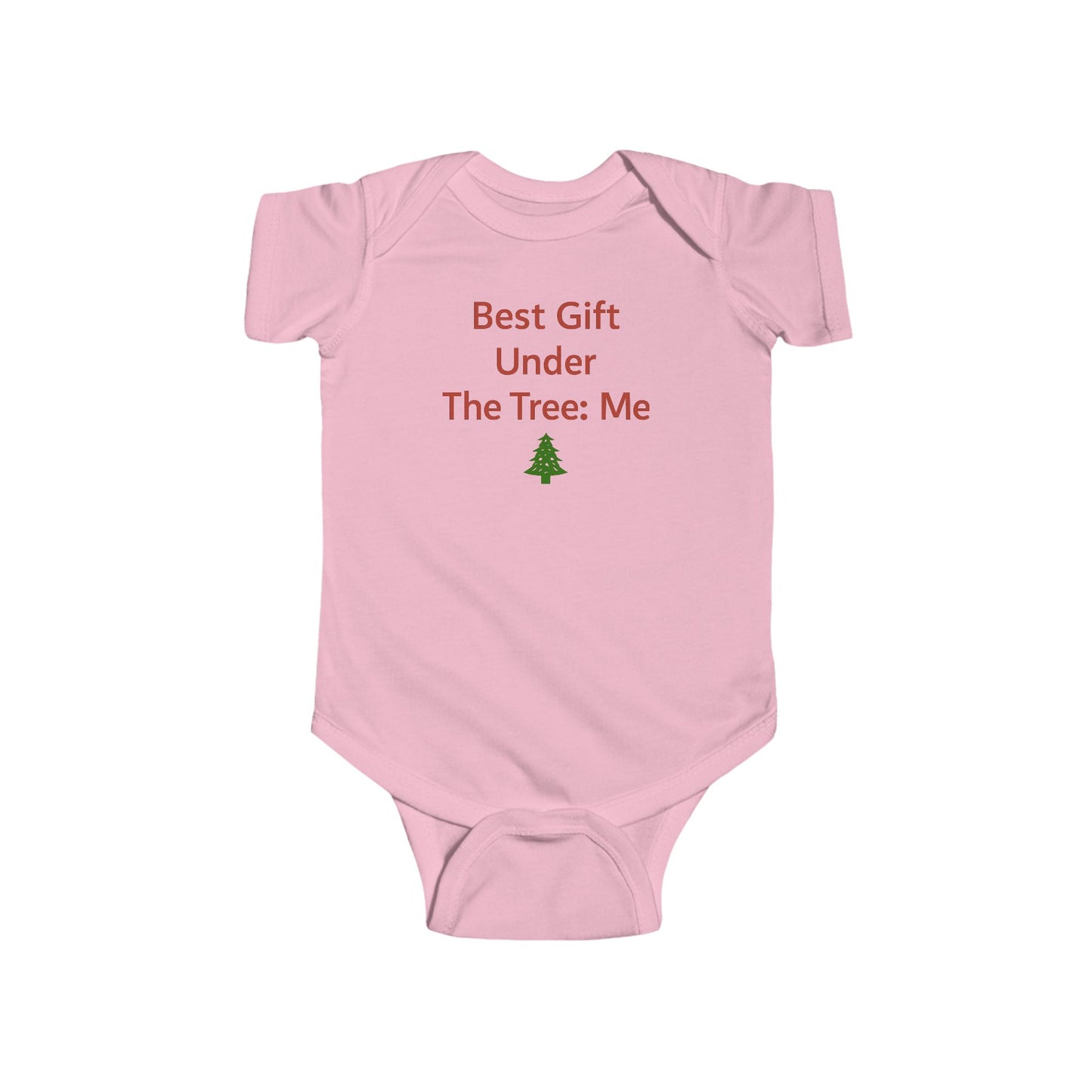 Infant Bodysuit - "Best Gift Under The Tree: Me" Christmas Baby Onesie