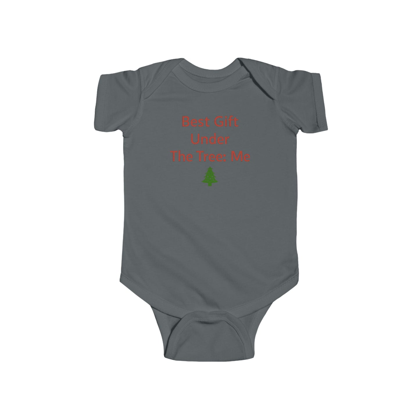 Infant Bodysuit - "Best Gift Under The Tree: Me" Christmas Baby Onesie