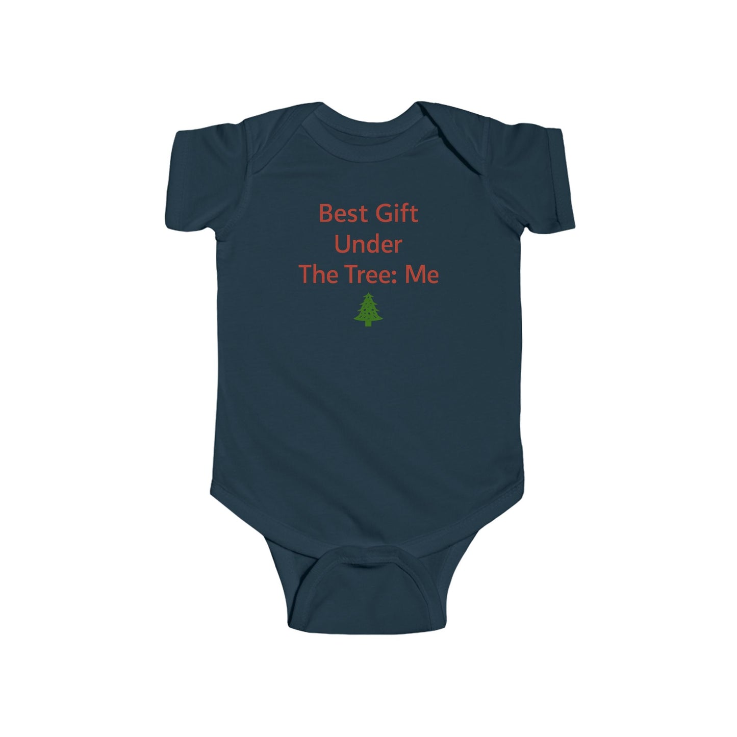 Infant Bodysuit - "Best Gift Under The Tree: Me" Christmas Baby Onesie