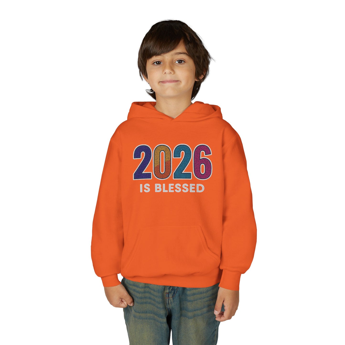 2026 is Blessed - Youth Hoodie