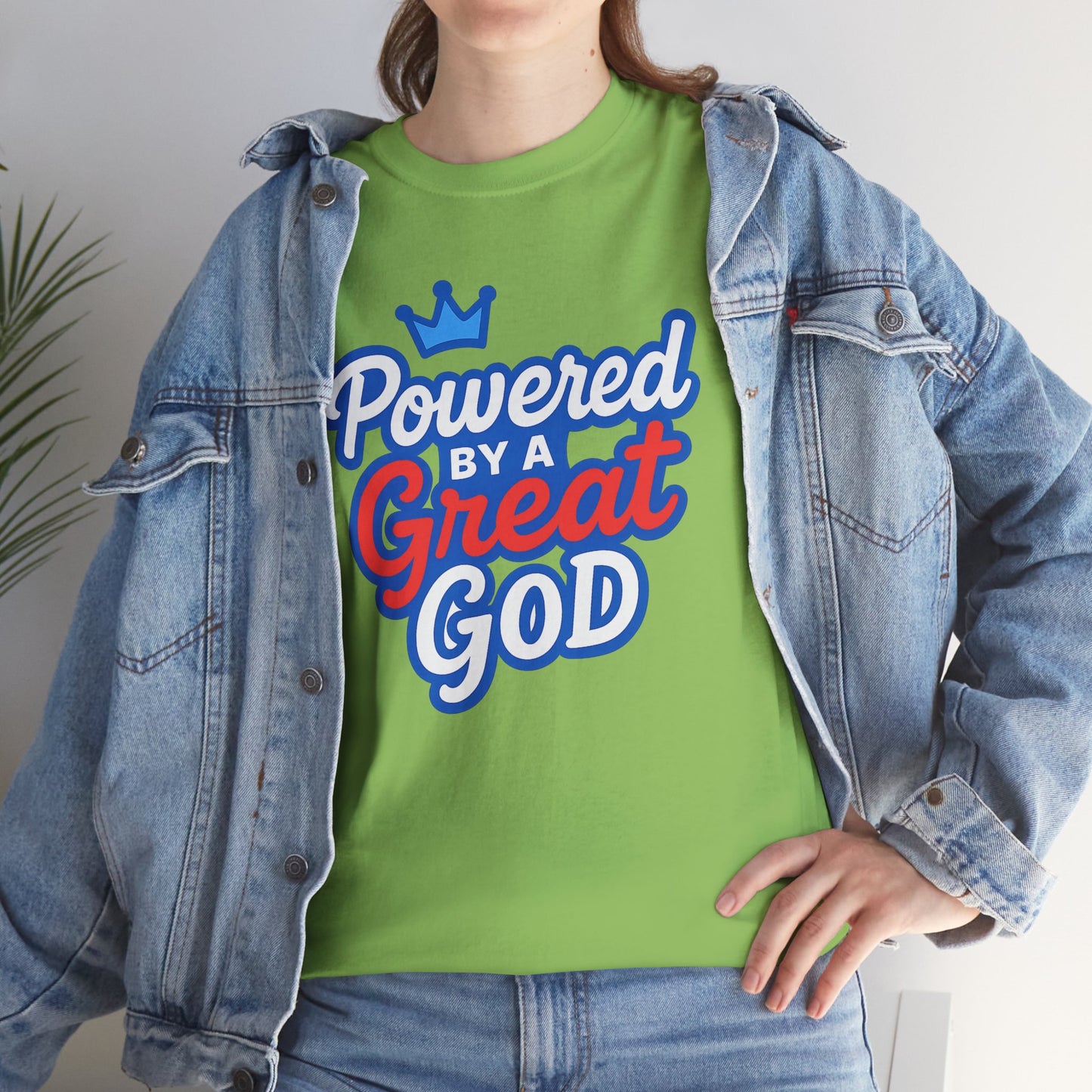 Powered by a Great God - Unisex T-Shirt (Gildan)